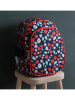 a little lovely company Kinderrucksack "Strawberries" in Dunkelblau/ Rot - (B)27 x (H)32 x (T)19 cm