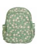 a little lovely company Kinderrugzak "Blossoms" groen - (B)27 x (H)32 x (D)19 cm