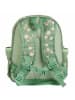 a little lovely company Plecak dziecięcy "Blossoms" w kolorze zielonym - 27 x 32 x 19 cm