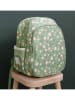 a little lovely company Kinderrucksack "Blossoms" in Grün - (B)27 x (H)32 x (T)19 cm