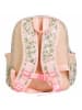 a little lovely company Kinderrugzak "Blossoms" lichtroze/groen - (B)27 x (H)32 x (D)19 cm
