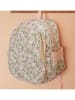 a little lovely company Kinderrucksack "Blossoms" in Rosa/ Grün - (B)27 x (H)32 x (T)19 cm