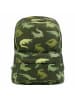 a little lovely company Kinderrucksack "Crocodiles" in Grün - (B)25,5 x (H)30 x (T)10 cm