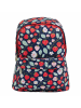 a little lovely company Kinderrugzak "Strawberries" donkerblauw/rood - (B)25,5 x (H)30 x (D)10 cm