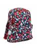 a little lovely company Kinderrucksack "Strawberries" in Dunkelblau/ Rot - (B)25,5 x (H)30 x (T)10 cm