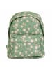 a little lovely company Kinderrugzak "Blossoms" groen - (B)25,5 x (H)30 x (D)10 cm