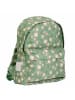 a little lovely company Kinderrucksack "Blossoms" in Grün - (B)25,5 x (H)30 x (T)10 cm