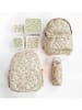 a little lovely company Kinderrugzak "Blossoms" lichtroze/groen - (B)25,5 x (H)30 x (D)10 cm