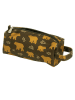a little lovely company Etui "Bears" kaki/lichtbruin - (B)20 x (H)8 x (D)7 cm