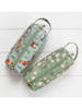 a little lovely company Etui "Blossoms" groen - (B)20 x (H)8 x (D)7 cm