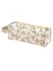 a little lovely company Etui "Blossoms" lichtroze/groen - (B)20 x (H)8 x (D)7 cm