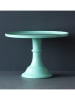 a little lovely company Taartplateau "Wave" mintgroen - (H)20 x Ø 30 cm