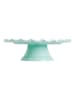 a little lovely company Kuchenplatte "Wave" in Mint - (H)9 x Ø 27,5 cm