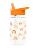 a little lovely company Trinkflasche "Rainbows" in Orange - 450 ml