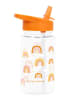 a little lovely company Trinkflasche "Rainbows" in Orange - 450 ml