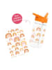 a little lovely company Trinkflasche "Rainbows" in Orange - 450 ml