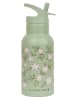 a little lovely company Trinkflasche "Blossoms" in Grün - 350 ml
