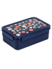 a little lovely company Lunchbox "Strawberries" in Dunkelblau - (B)22 x (H)14,5 x (T)7 cm