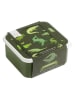 a little lovely company 4er-Set: Lunchboxen "Crocodiles" in Grün