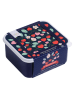 a little lovely company 4er-Set: Lunchboxen "Strawberries" in Dunkelblau