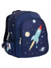 a little lovely company Kinderrucksack "Space" in Dunkelblau - (B)27 x (H)32 x (T)19 cm