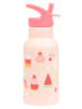 a little lovely company Trinkflasche "Ice-cream" in Rosa - 350 ml
