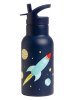 a little lovely company Trinkflasche "Space" in Dunkelblau - 350 ml