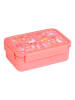 a little lovely company Lunchbox "Fun" roze - (B)22 x (H)14,5 x (D)7 cm