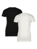 RAIZZED® 2-delige set: shirts zwart/wit