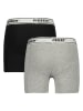 RAIZZED® 2er-Set: Boxershorts "Nora" in Grau/ Schwarz