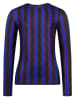 RAIZZED® Longsleeve "Tammie" in Blau/ Schwarz