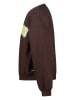 RAIZZED® Sweatshirt "Sem" in Dunkelbraun