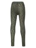 RAIZZED® Leggings "Philou" in Grün/ Braun