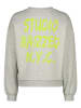 RAIZZED® Sweatshirt "Cela" in Grau/ Gelb