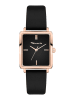 Tamaris Zegarek kwarcowy w kolorze różowozłoto-czarnym