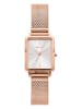 Tamaris Quarzuhr in Roségold/ Weiß