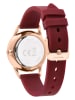 Tamaris Quarzuhr in Rot/ Roségold