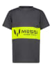 Messi Shirt antraciet/limoengroen