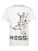 Messi Shirt in Weiß/ Grau