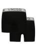 Messi 2er-Set: Boxershorts in Schwarz