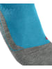 Falke Socken "RU4 Endurance" in Grau/ Türkis