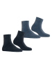 ESPRIT 2er-Set: Socken "Plush SSO" in Dunkelblau/ Blau