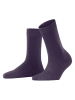 Falke Sokken "ClimaWool" auberginekleurig