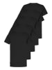 Sublevel 5er-Set: Shirts in Schwarz