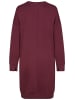 Sublevel Sukienka dresowa w kolorze bordowym