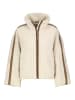 Sublevel Teddyjacke in Creme/ Camel