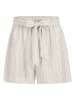 Sublevel Shorts in Beige/ Weiß