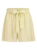 Sublevel Szorty w kolorze biało-żółtym