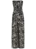 Sublevel Jumpsuit in Schwarz/ Weiß