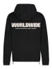 Sublevel Fleecehoodie in Schwarz